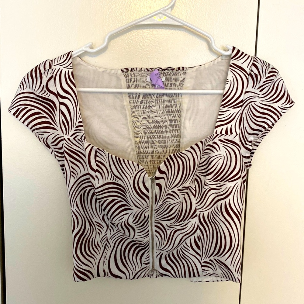 Reformation crop top